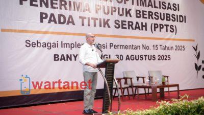 H. M. Nasim Khan Dorong Optimalisasi Distribusi Pupuk Subsidi Lewat Sosialisasi APPI di Banyuwangi